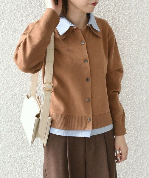 SHIPS / シップス カーディガン・ボレロ | SHIPS Colors:シャツ レイヤードライク カーディガン◇ | 詳細13