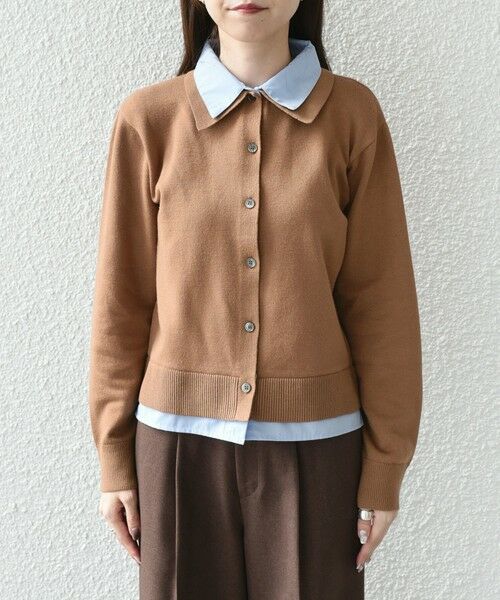 SHIPS / シップス カーディガン・ボレロ | SHIPS Colors:シャツ レイヤードライク カーディガン◇ | 詳細8