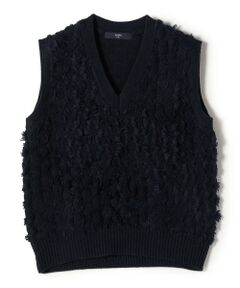 SHIPS / シップス ベスト | SHIPS Colors:〈手洗い可能〉フリンジ ベスト