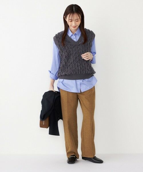 SHIPS / シップス ベスト | SHIPS Colors:〈手洗い可能〉フリンジ ベスト | 詳細12