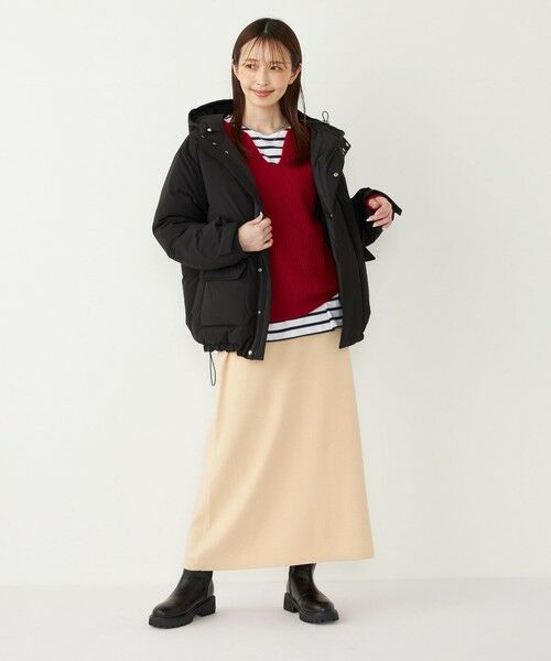 SHIPS / シップス ニット・セーター | SHIPS Colors:〈手洗い可能〉スキッパー ニット × スカート セットアップ◇ | 詳細20