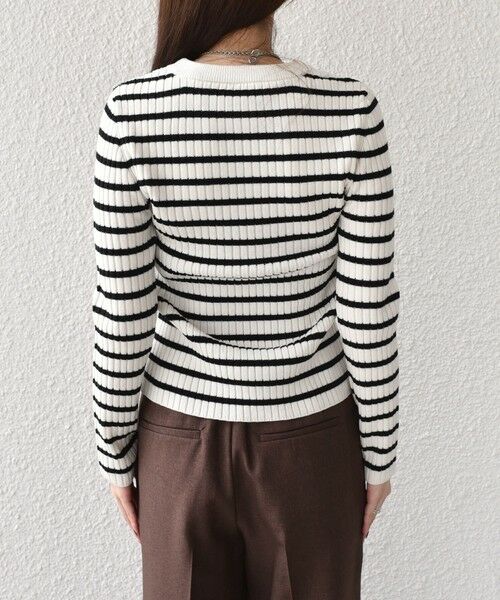 SHIPS / シップス ニット・セーター | SHIPS Colors:〈手洗い可能〉ジップ ビスチェ × ボーダー ニット セット◇ | 詳細20