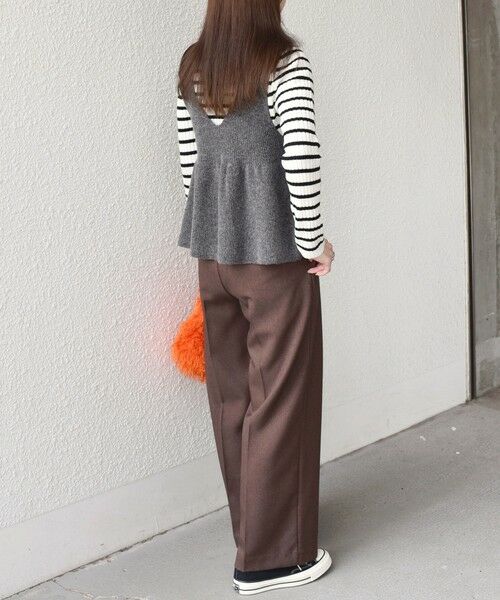 SHIPS / シップス ニット・セーター | SHIPS Colors:〈手洗い可能〉ジップ ビスチェ × ボーダー ニット セット◇ | 詳細27