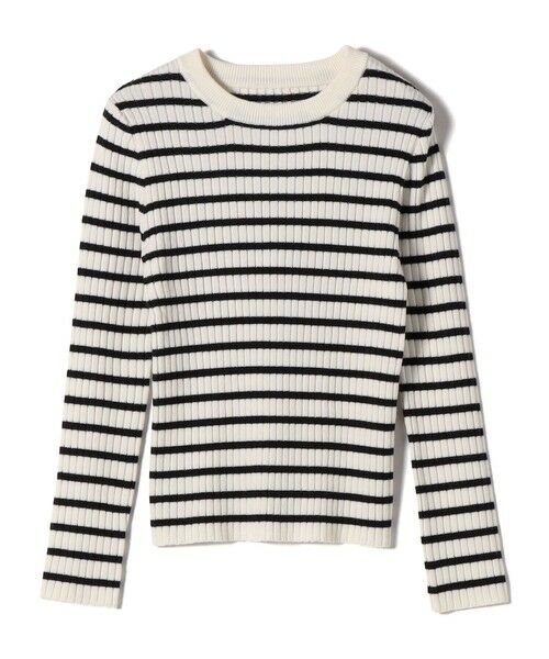 SHIPS / シップス ニット・セーター | SHIPS Colors:〈手洗い可能〉ジップ ビスチェ × ボーダー ニット セット◇ | 詳細3
