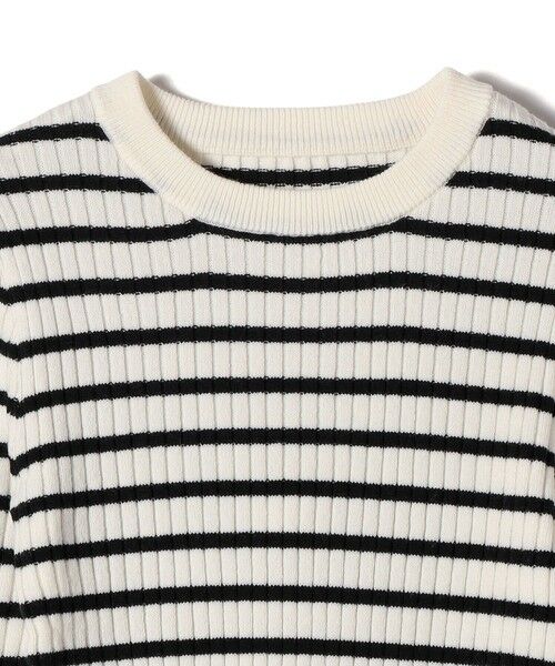 SHIPS / シップス ニット・セーター | SHIPS Colors:〈手洗い可能〉ジップ ビスチェ × ボーダー ニット セット◇ | 詳細5