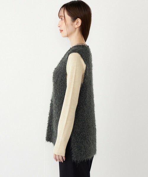 SHIPS / シップス ニット・セーター | SHIPS Colors:〈手洗い可能〉ポコポコ ベスト × リブニット セット◇ | 詳細15