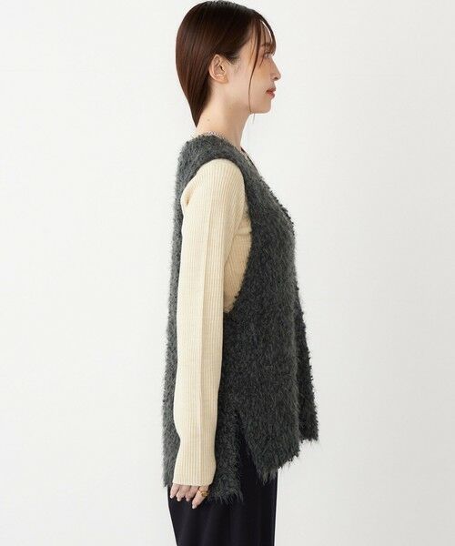 SHIPS / シップス ニット・セーター | SHIPS Colors:〈手洗い可能〉ポコポコ ベスト × リブニット セット◇ | 詳細17