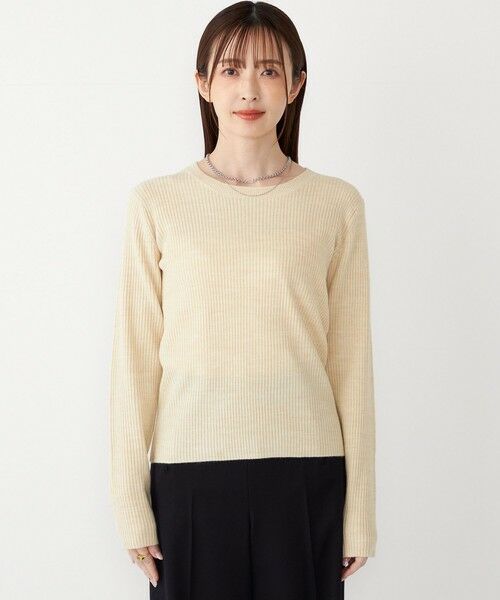 SHIPS / シップス ニット・セーター | SHIPS Colors:〈手洗い可能〉ポコポコ ベスト × リブニット セット◇ | 詳細18