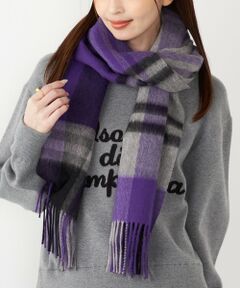 SHIPS / シップス マフラー・ショール・スヌード・ストール | SHIPS Colors:〈手洗い可能〉ウール チェック ストール