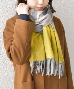 SHIPS / シップス マフラー・ショール・スヌード・ストール | SHIPS Colors:〈手洗い可能〉ウール チェック ストール