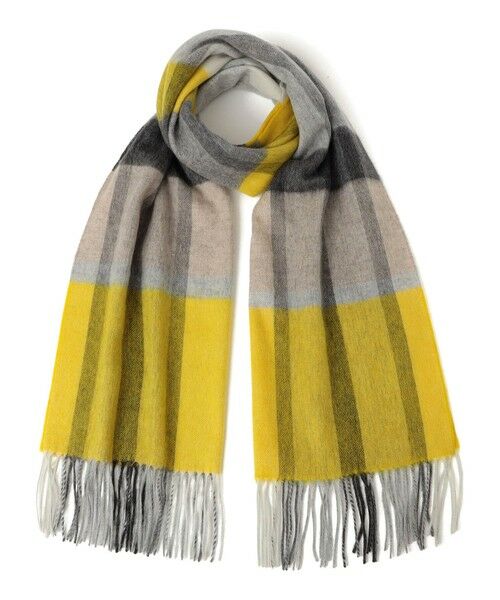 SHIPS / シップス マフラー・ショール・スヌード・ストール | SHIPS Colors:〈手洗い可能〉ウール チェック ストール | 詳細4