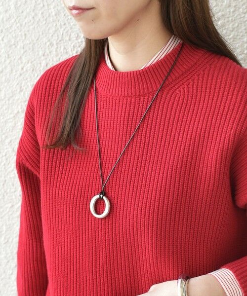 SHIPS / シップス ネックレス・ペンダント・チョーカー | SHIPS Colors:サージカルステンレス モチーフ コード ネックレス | 詳細5