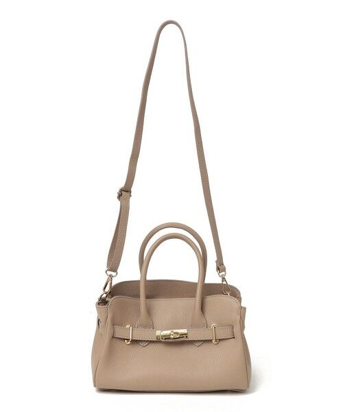 SHIPS / シップス トートバッグ | 【SHIPS別注】MILOS: 金具付き ベルト トート S | 詳細14