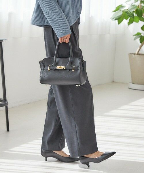 SHIPS / シップス トートバッグ | 【SHIPS別注】MILOS: 金具付き ベルト トート S | 詳細21