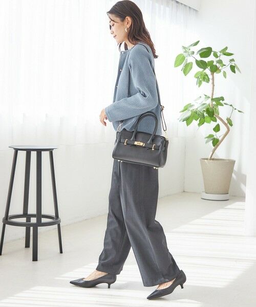 SHIPS / シップス トートバッグ | 【SHIPS別注】MILOS: 金具付き ベルト トート S | 詳細24