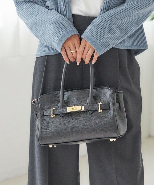 SHIPS / シップス トートバッグ | 【SHIPS別注】MILOS: 金具付き ベルト トート S | 詳細17