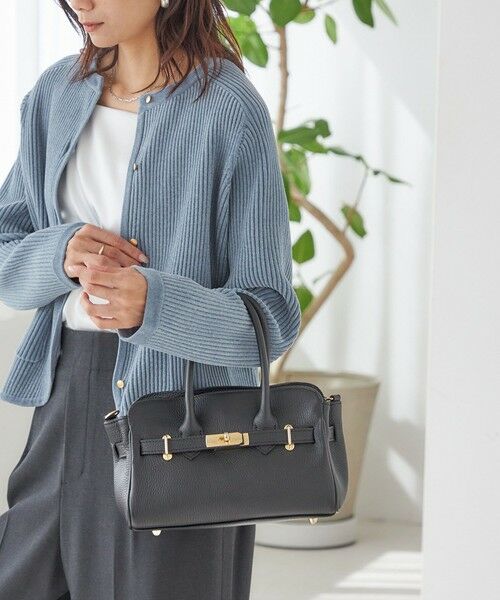 SHIPS / シップス トートバッグ | 【SHIPS別注】MILOS: 金具付き ベルト トート S | 詳細18