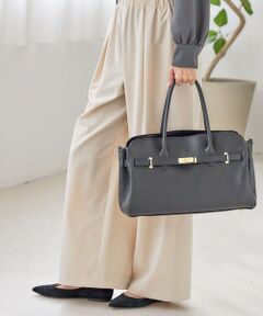 SHIPS / シップス トートバッグ | 【SHIPS別注】MILOS: 金具付き ベルト トート M