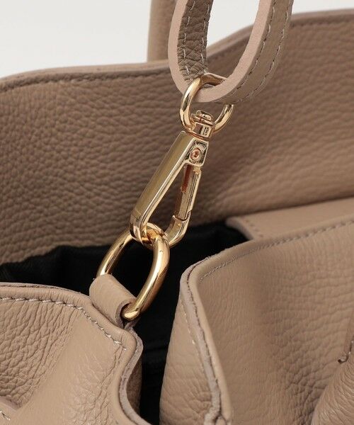 SHIPS / シップス トートバッグ | 【SHIPS別注】MILOS: 金具付き ベルト トート M | 詳細15