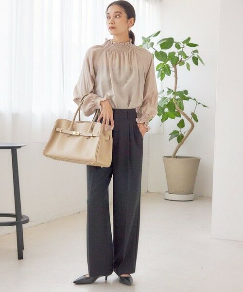 SHIPS / シップス トートバッグ | 【SHIPS別注】MILOS: 金具付き ベルト トート M | 詳細4