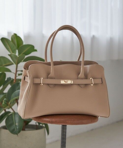 SHIPS / シップス トートバッグ | 【SHIPS別注】MILOS: 金具付き ベルト トート M | 詳細6