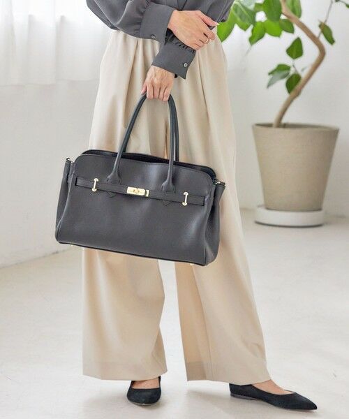 SHIPS / シップス トートバッグ | 【SHIPS別注】MILOS: 金具付き ベルト トート M | 詳細20