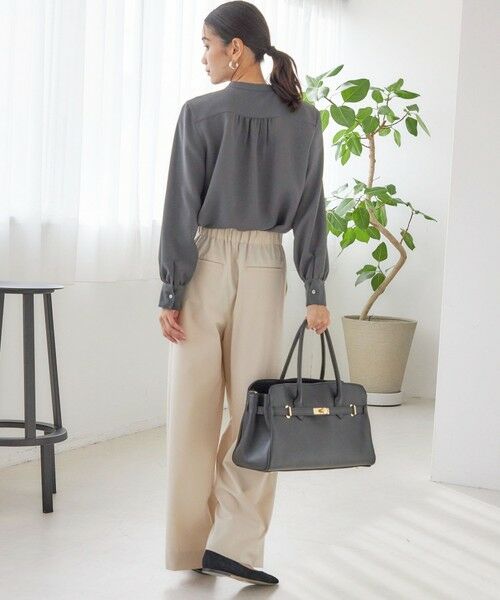 SHIPS / シップス トートバッグ | 【SHIPS別注】MILOS: 金具付き ベルト トート M | 詳細23