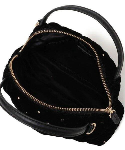 SHIPS / シップス ショルダーバッグ | ポリエステル ベロア キルティング バッグ | 詳細10