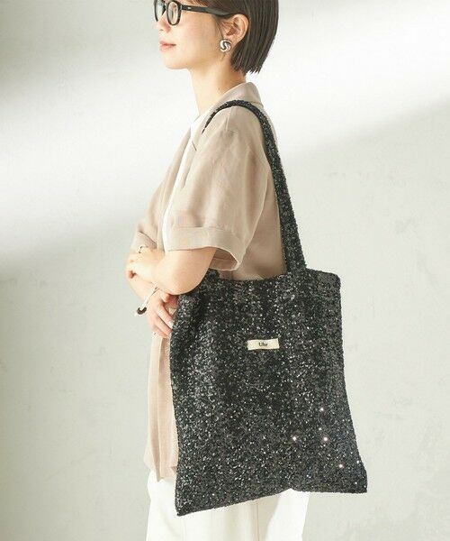 SHIPS / シップス トートバッグ | 《一部追加予約》【一部SHIPS別注】Uhr: スパンコール トート バッグ | 詳細1