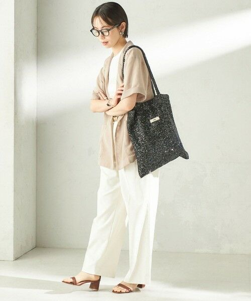 SHIPS / シップス トートバッグ | 《一部追加予約》【一部SHIPS別注】Uhr: スパンコール トート バッグ | 詳細4