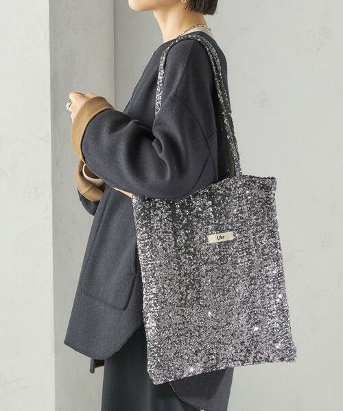 SHIPS / シップス トートバッグ | 【一部SHIPS別注】Uhr: スパンコール トート バッグ | 詳細11