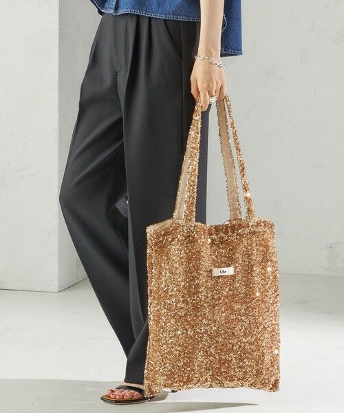 SHIPS / シップス トートバッグ | 【一部SHIPS別注】Uhr: スパンコール トート バッグ | 詳細24