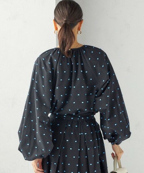 SHIPS / シップス シャツ・ブラウス | 〈手洗い可能〉ポンポン ジャカード クルーネック ブラウス | 詳細6