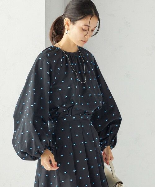 SHIPS / シップス シャツ・ブラウス | 〈手洗い可能〉ポンポン ジャカード クルーネック ブラウス | 詳細7