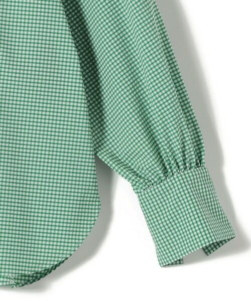 SHIPS / シップス シャツ・ブラウス | SHIPS Primary Navy Label:〈手洗い可能〉ストレッチ ギンガム ボウタイ ブラウス | 詳細5