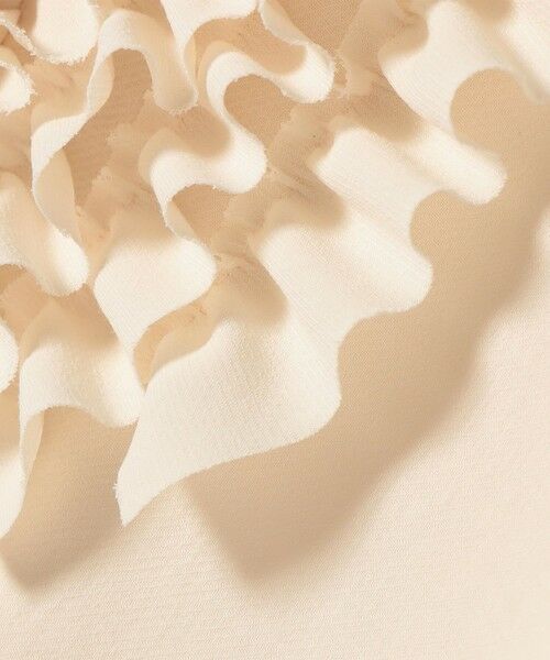 SHIPS / シップス シャツ・ブラウス | 〈洗濯機可能〉ポリエステル カルゼ フリル ブラウス | 詳細8