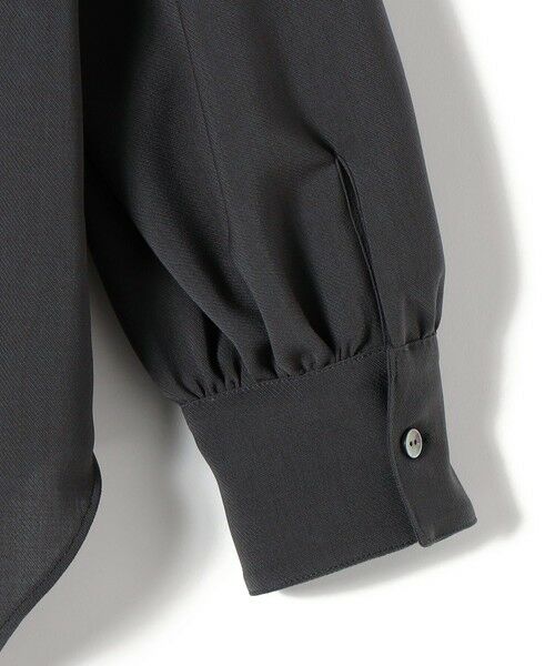 SHIPS / シップス シャツ・ブラウス | 〈洗濯機可能〉ポリエステル カルゼ フリル ブラウス | 詳細25