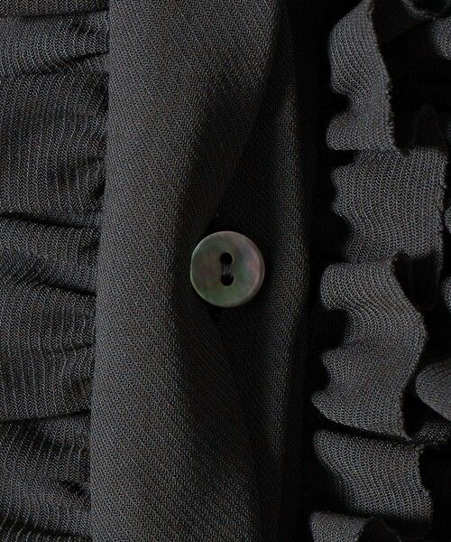 SHIPS / シップス シャツ・ブラウス | 〈洗濯機可能〉ポリエステル カルゼ フリル ブラウス | 詳細26