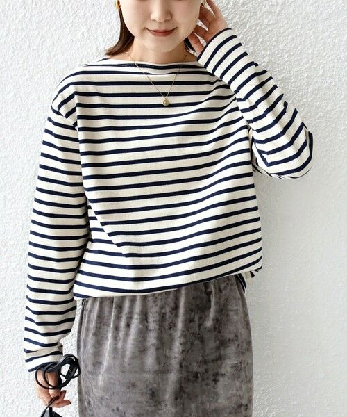 SHIPS / シップス カットソー（半袖以外） | SAINT JAMES:〈洗濯機可能〉OUESSANT | 詳細6