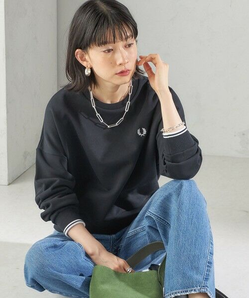 SHIPS / シップス スウェット | FRED PERRY: G1148 TIPPED SWEAT | 詳細9