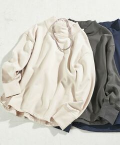 SHIPS / シップス Tシャツ | 【SHIPS別注】assiette:〈手洗い可能〉ボトル ネック プルオーバー