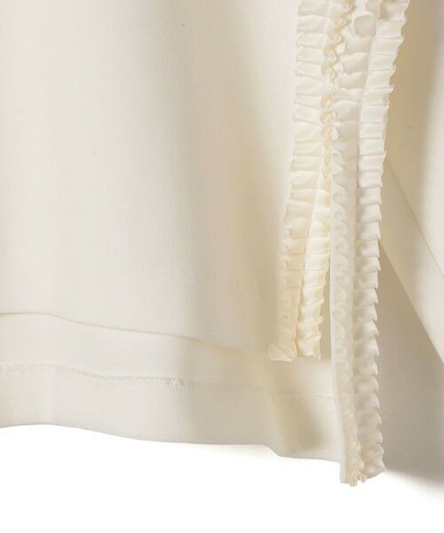 SHIPS / シップス Tシャツ | 【WEB限定】〈手洗い可能〉サイド スリット フリル ダンボール カットソー | 詳細15