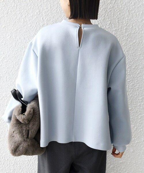 SHIPS / シップス Tシャツ | 【WEB限定】〈手洗い可能〉サイド スリット フリル ダンボール カットソー | 詳細21