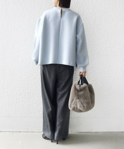 SHIPS / シップス Tシャツ | 【WEB限定】〈手洗い可能〉サイド スリット フリル ダンボール カットソー | 詳細26