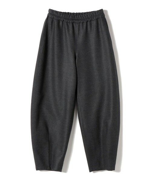 SHIPS for women/シップスウィメン SHIPS Primary Navy Label:ウール ジャージー パンツ 25AW ダークグレー 36