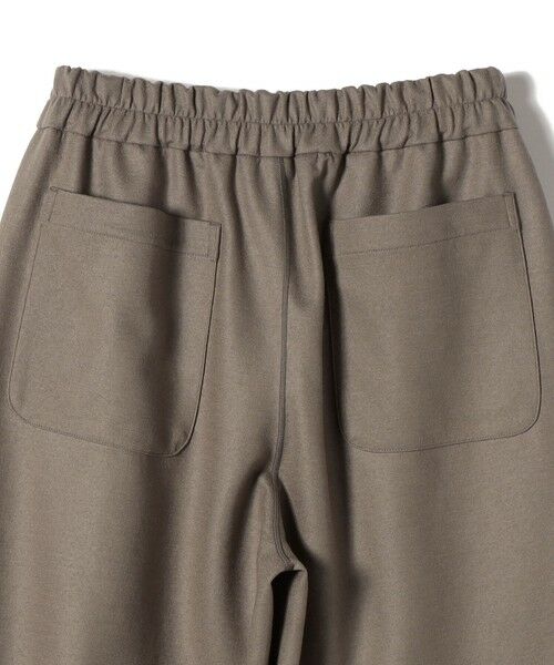 SHIPS / シップス その他パンツ | SHIPS Primary Navy Label:ウール ジャージー パンツ 25AW | 詳細6