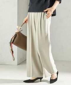 SHIPS / シップス その他パンツ | 〈手洗い可能〉メルティ ウォーム タック ワイド パンツ