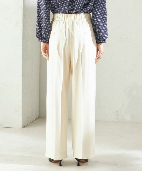 SHIPS / シップス その他パンツ | 〈手洗い可能〉メルティ ウォーム タック ワイド パンツ | 詳細10