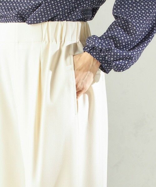 SHIPS / シップス その他パンツ | 〈手洗い可能〉メルティ ウォーム タック ワイド パンツ | 詳細12