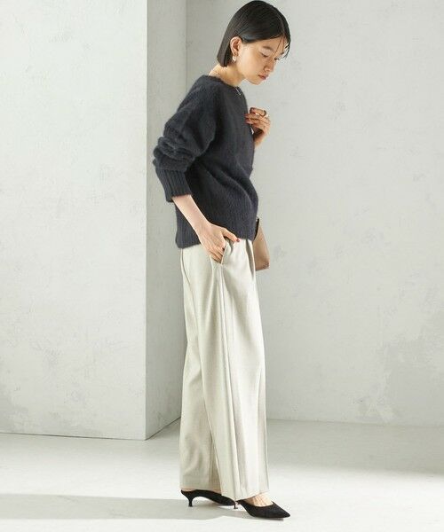 SHIPS / シップス その他パンツ | 〈手洗い可能〉メルティ ウォーム タック ワイド パンツ | 詳細18